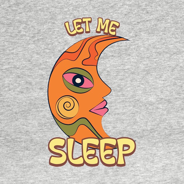 Let me sleep Moon retro by Dream the Biggest